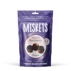 TR Miskets Milk Chocolate Coated Blackberry 12x96g