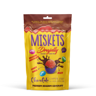 TR Miskets Chocolate Coated Jelly 12x120g