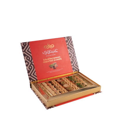 JO Anabtawi Assorted Baklava Classic RedBox12x500g