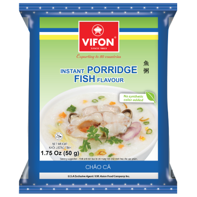 VIFON Inst Rice Porridge Fish Flavour 3x50x50g