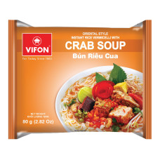 VIFON Inst Rice Noodle Crab Bun Rieu Cua 3x30x80g