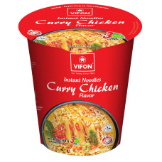 VIFON Cup Noodle Curry Chicken 2x24x60g