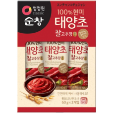 KR CJW Hot Pepper Paste (Bibimbap) TUBE 16x(3x60g)