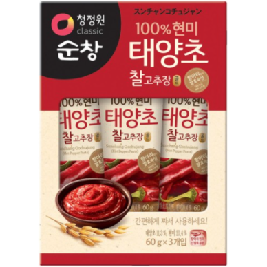 KR CJW Hot Pepper Paste (Bibimbap) TUBE 16x(3x60g)