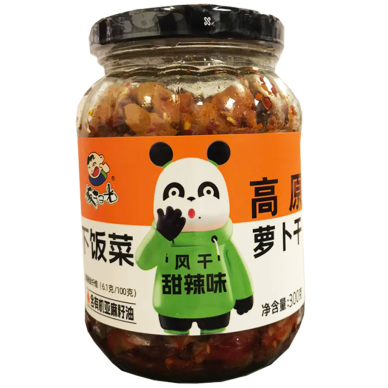 FSG Highland Air-Dried Radish Sweet Spicy 15x300g