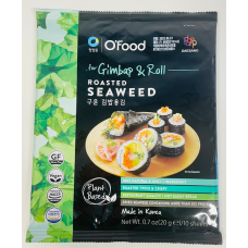 KR CJW Sushi Laver (Nori) 64x10sheets(20g)