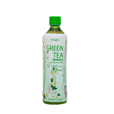 TW QQ PET Green Tea Drink Jasmine NO SUGAR24x530ml