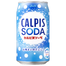 JP Asahi Canned Calpis Soda 24x350ml