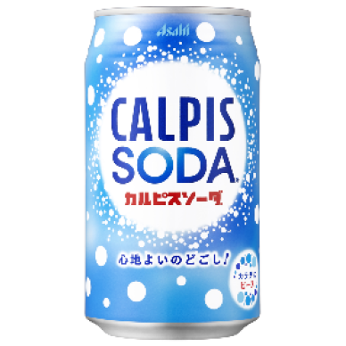 JP Asahi Canned Calpis Soda 24x350ml