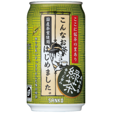 JP Sanko Green Tea CAN 24x340g