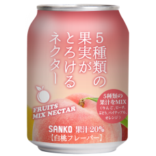 JP Sanko Fruits Mix Nectar CAN 24x280g