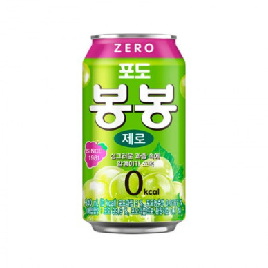 KR Haitai Drink Grape BonBon Zero CAN 24x340ml
