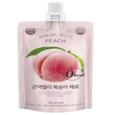 KR Konjac Jelly Peach Flavor 30x150g