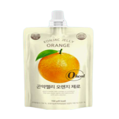 KR Konjac Jelly Orange Flavor 30x150g