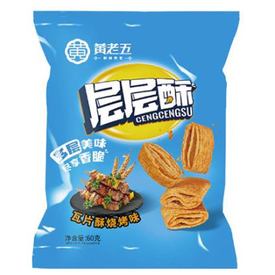 CN HLW Wheat Crust BBQ Flavor 100x60g
