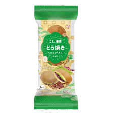 TW Tokimeki Dorayaki Matcha Red Bean 12x165g(3pcs)