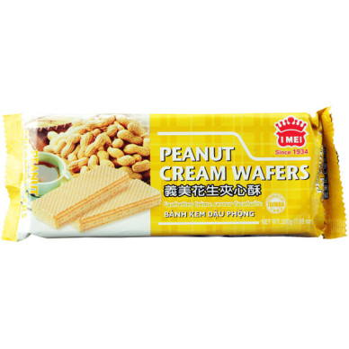 TW I Mei Cream Wafer - Peanut 12x152g