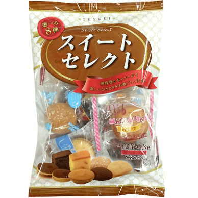 JP TenKei Japanese Sweets Select 12x182g