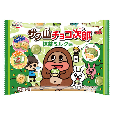 JP SHOEI Choco Biscuit Matcha Milk 2x14x80g
