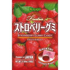 JP Frutia Gummy Candy Strawberry 2x12x102g