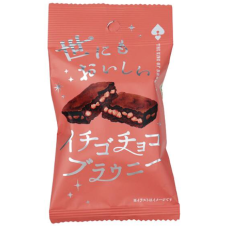 JP The King of Brownie StrawberryChoco 12x8x35g