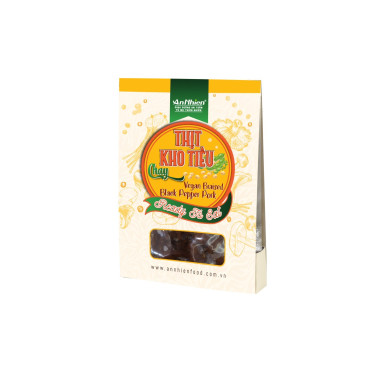 VN ANN Vegan Black Pepper Pork 30x100gThit KhoTieu