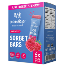 MY Popsmalaya Sorbet Bar-Raspberry 12x270ml