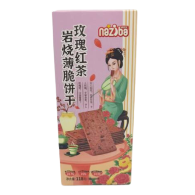 CN Naziba Rose Black Tea Crisps 24x118g