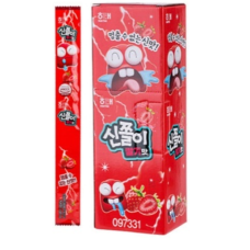 KR Haitai Long Sour Jelly Candy Strawberry6x20x24g