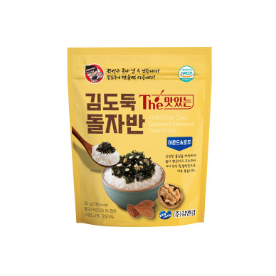 KR Kim&Kim Seasoned Laver Almond Walnut 25x35g