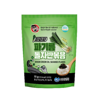 KR Kim&Kim Seasoned Laver Green Onion 25x35g