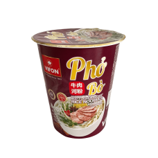 VIFON Cup Noodle Beef Pho Bo 2x24x60g