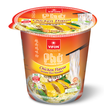 VIFON Cup Noodle Chicken Pho Ga 2x24x60g