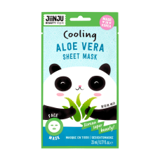 KR JinJu Sheet Face Mask Aloe Vera 23ml 5x12pc