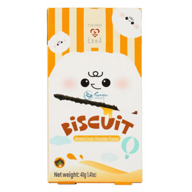 Tokimeki Biscuit Stick Almond Crush Choco Fl40x40g