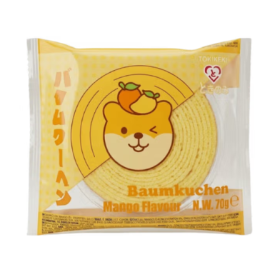 Tokimeki Baumkuchen Mango Flavor 24x70g