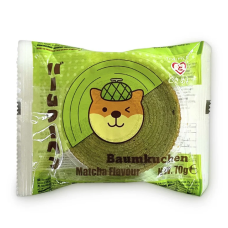 Tokimeki Baumkuchen Matcha Flavor 24x70g